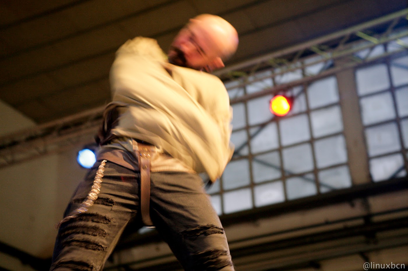 BAUM Festival — escenari i efectes de llum