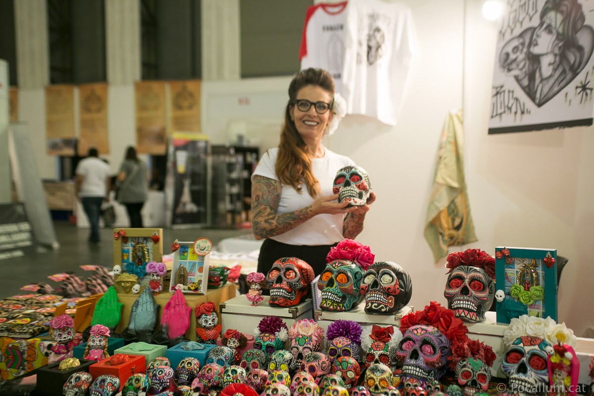 Barcelona Tattoo Expo — detall artístic del tatuatge